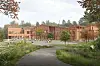 Lauvåsen skole i Kristiansand skal bygges av Backe Sør. Ill. HenningLarsen Arkitekter