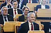 Statsminister Jonas Gahr Støre (Ap) var mandag i Stortinget for å legge fram regjeringens tiltredelseserklæring. Foto: Ole Berg-Rusten / NTB