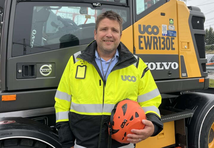 Olaf Lingjærde er ny HMS-sjef i utleieselskapet UCO. Foto: UCO