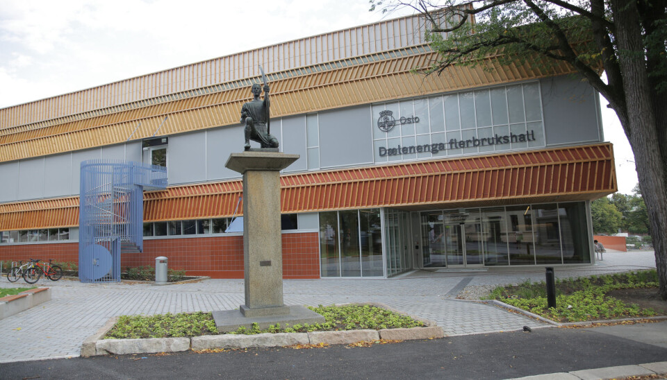 Dælenenga flerbrukshall. Foto: Oslo kommune / Bymiljøetaten / Gjermund Nordtug Dælenenga flerbrukshall. Foto: Oslo kommune / Bymiljøetaten / Gjermund Nordtug