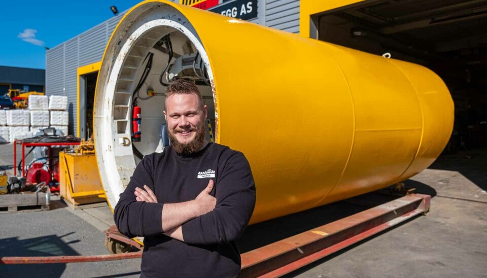 Prosjektleder Jørgen Kristensen i Olimb Anlegg AS. (Foto: Jørn Søderholm, Praktisk Talt AS)