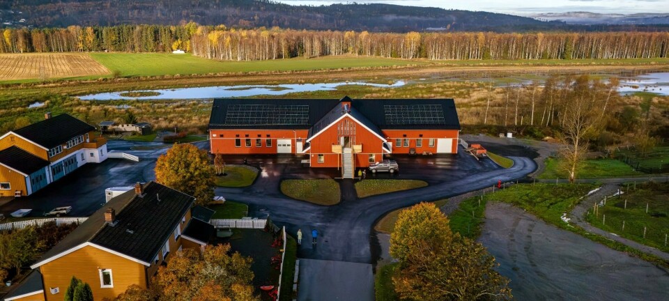 Nytt driftsbygg på Kjelle videregående skole er åpnet