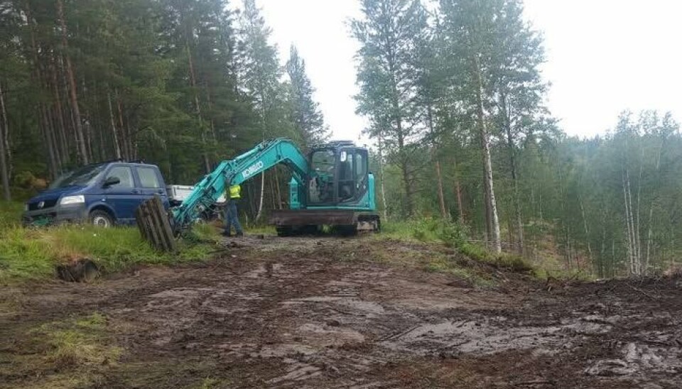 Den stjålne Kobelcoen ble funnet i løpet av gårdagen.