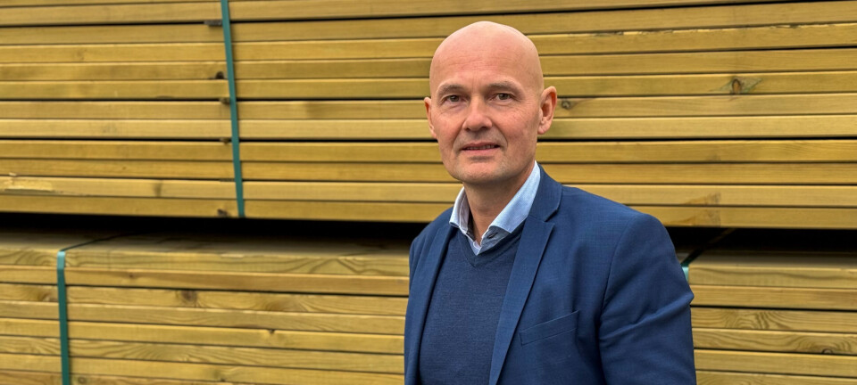 Han er ny toppsjef i trelastbedrift
