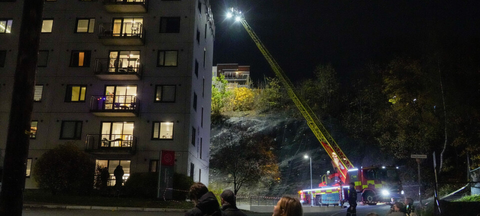 Hundrevis evakuert etter omfattende ras i Oslo – frykter at to store steinblokker skal rase
