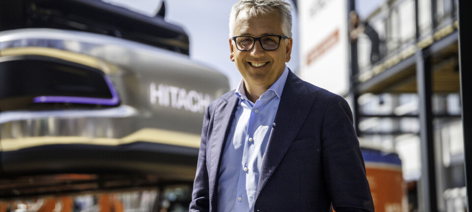 Hitachi-navnet forsvinner fra anleggsmaskinene