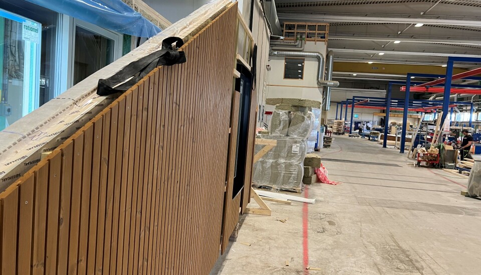 Produsentene av veggelementer og andre prefab-produkter i tre måtte tåle betydelige minustall i 2024.