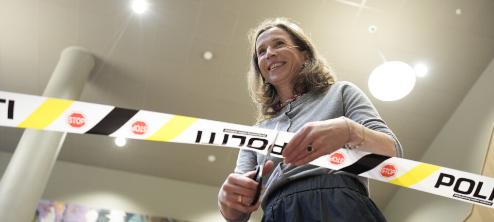 Justisministeren brøt sperringene på nytt Kripos-bygg i Oslo