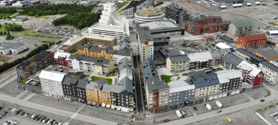 Byen har blitt kaldere etter flyttingen