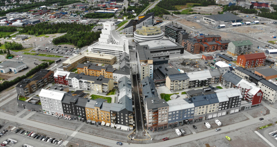 Byen har blitt kaldere etter flyttingen