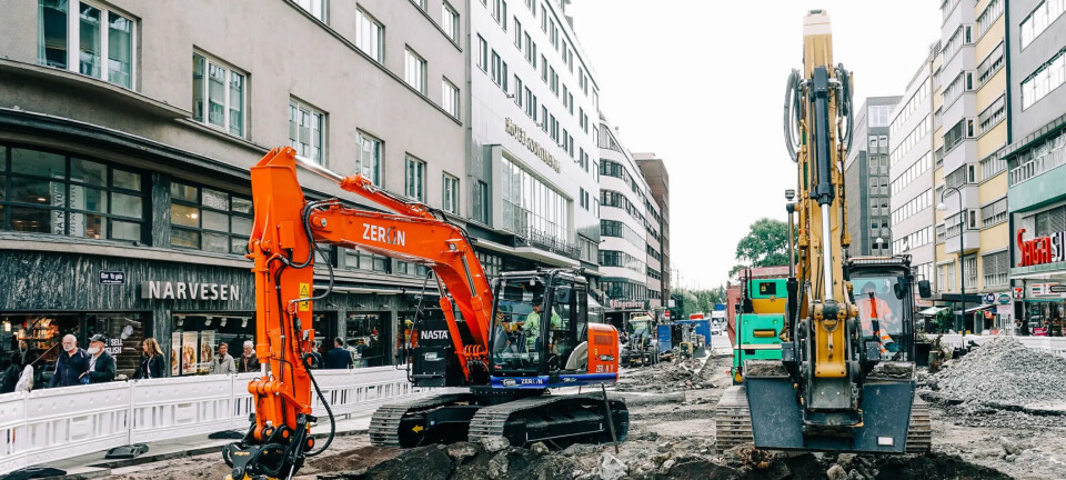 Bymiljøetaten i Oslo: Full uttelling etter krav om utslippsfrie anleggsplasser