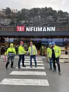 Overlevering av bygget fra Safari Eiendom til Neumann Foto: Neumann
