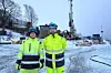 Forsinket støttevegg i Moss: Geotekniske utfordringer påvirker fremdrift