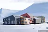 (Foto: Svalbard Folkehøyskole, ill: Link Arkitektur)