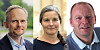 Egil Hogna (fra venstre), Elisabeth Hofgaard Lycke og 
Ketil Søyland. Foto: Norconsult.