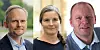 Egil Hogna (fra venstre), Elisabeth Hofgaard Lycke og 
Ketil Søyland. Foto: Norconsult.