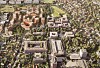 Siden universitetet ble bygd har Fysikkbygningen vært det høyeste huset på Nedre Blindern. Ill. Riksantikvaren
