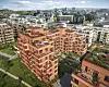Veidekke skal bygge 180 leiligheter i boligprosjektet Lenschows på Ensjø i Oslo. Ill. Vigsnæs+Kosberg++Arkitekter