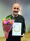 Norske Trevarers hederstegn 2026 gikk til Trond Hamran. Foto: Norske Trevarer