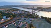 Statens vegvesen har sendt forslag til reguleringsplan for rv. 22 Glommakryssing til Lillestrøm kommune. Slik vil det nye veisystemet se ut fra østsiden. Illustrasjon: Multiconsult