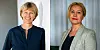 Randi Birgitte Svånå, styreleder i Byggeringen og divisjonsdirektør i Asplan Viak (til venstre) og Katja Samara, leder i Byggeringen.