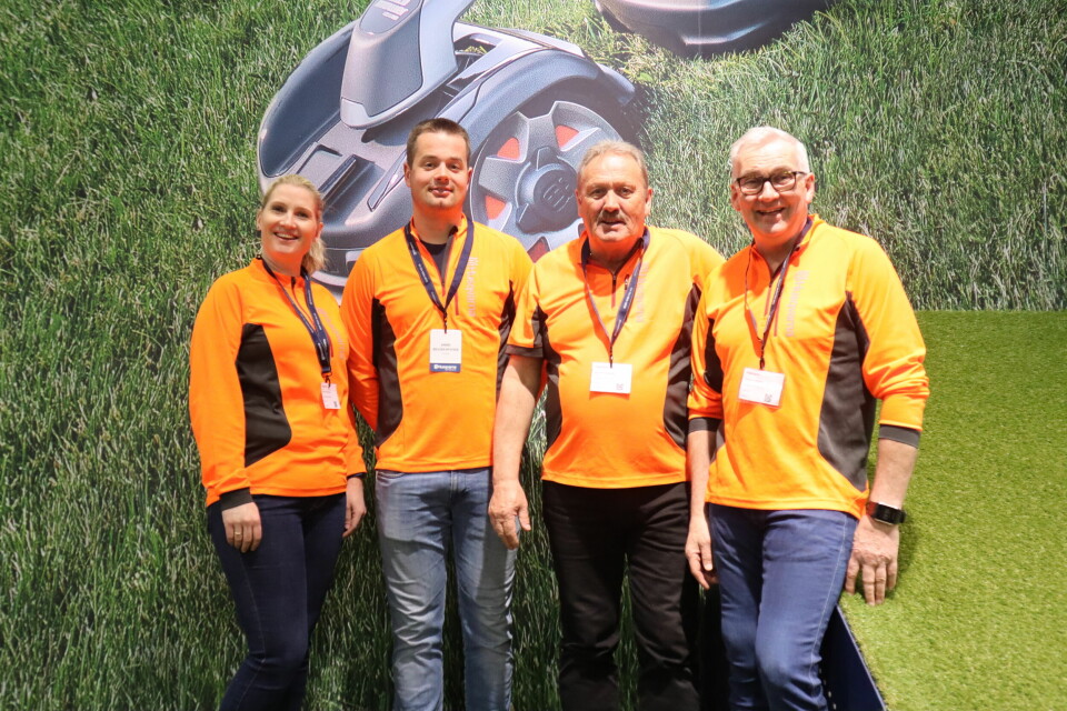 Stihl på Hagemessen 2019 - 7. april. Foto: Svanhild Blakstad