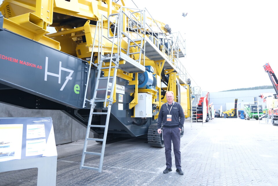 Fredheim Maskin på Vei og Anlegg 2024.