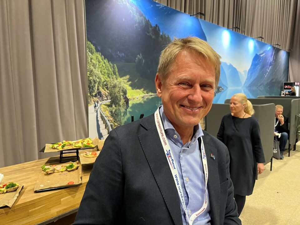 Bjørnar Gulliksen er administrerende direktør i Islola. Foto: Frode Aga