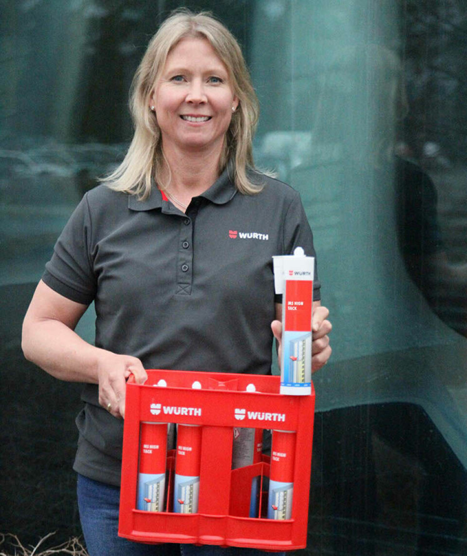 Produktsjef Marie Sand hos Würth.