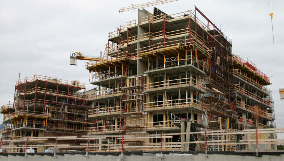 Moderate endringar i byggjekostnadene