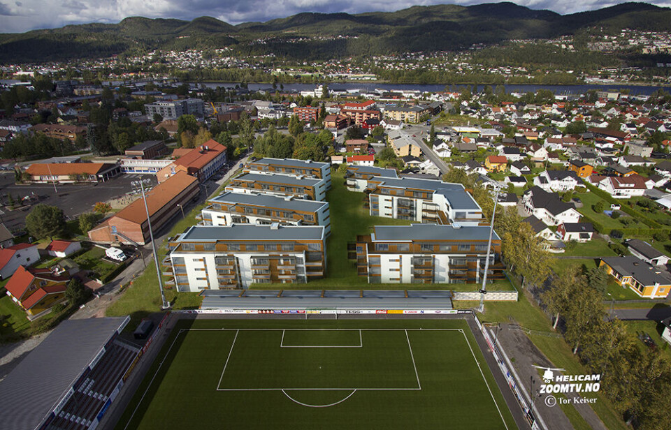 Første spadetak på Stadionkvartalet