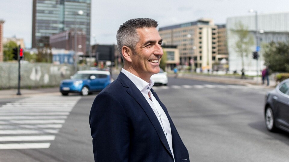 Jesper Asferg, divisjonsdirektør for Transport og byutvikling i COWI. Jesper Asferg, divisjonsdirektør for Transport og byutvikling i COWI.