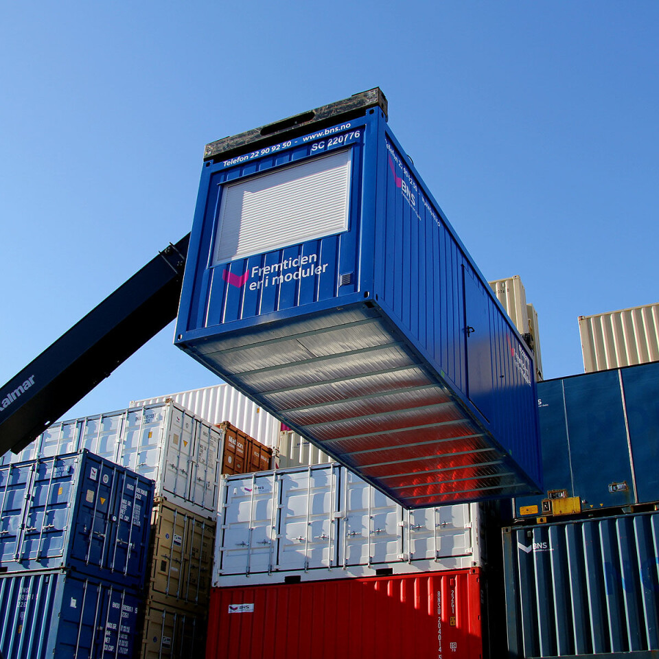 Bns Container BNS Container fusjonerer med Seafront Containerpartner
