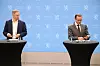 Samferdselsminister Jon-Ivar Nygård (Ap) og klima- og miljøminster Espen Barth Eide (Ap). Foto: Frode Aga