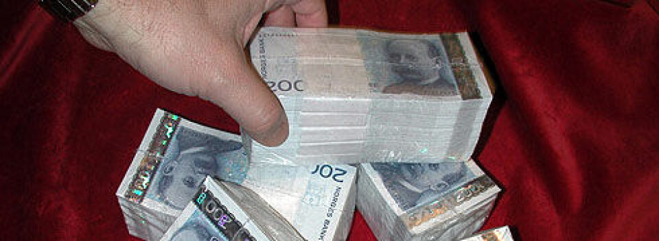 Kontant betaling kan gi medansvar