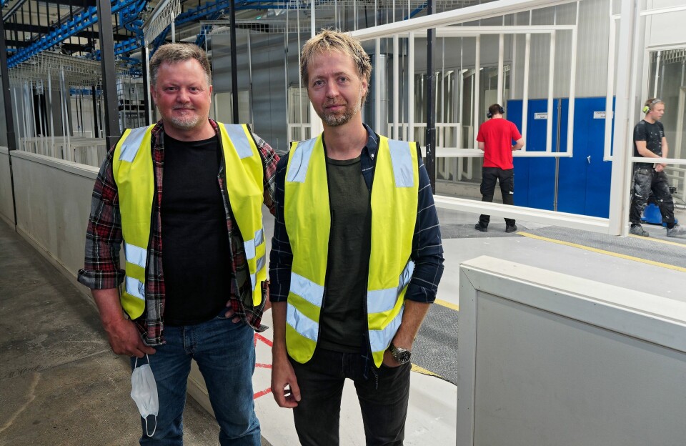 Audun Surdal (til venstre) og Raymond Bakken på NorDan håper at resten av næringen kommer etter med digital informasjon. Audun Surdal (til venstre) og Raymond Bakken på NorDan håper at resten av næringen kommer etter med digital informasjon.