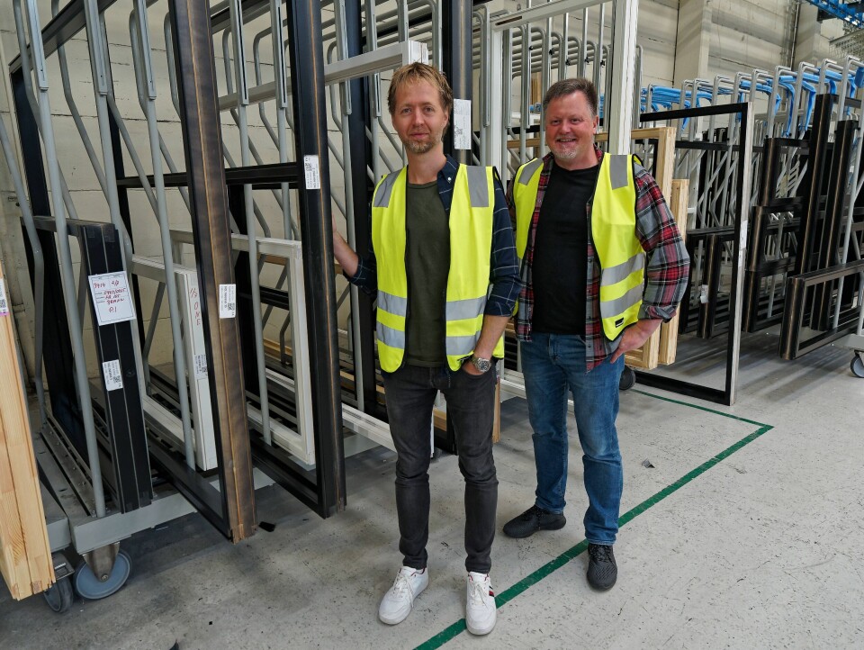 NorDan-produktene er godt merket, men vindus- og dørprodusenten på Moi vil gjerne få mer ut av GTIN. Klikk for større versjon NorDan-produktene er godt merket, men vindus- og dørprodusenten på Moi vil gjerne få mer ut av GTIN.