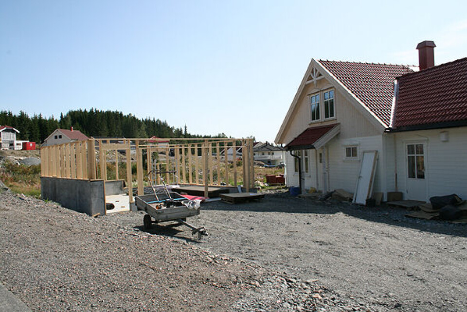 Prisnedgang på nye eneboliger