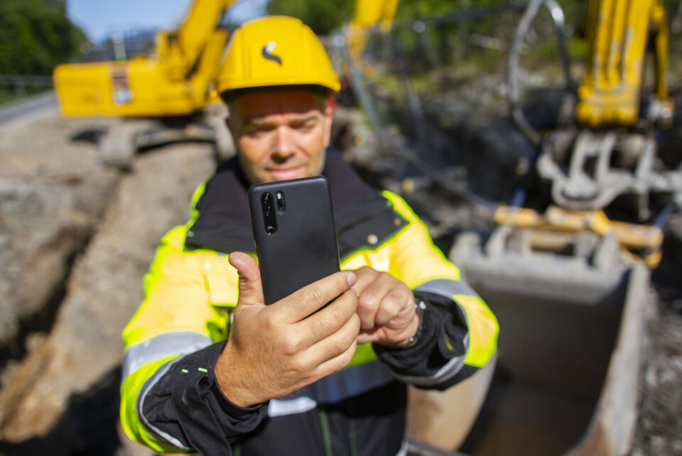 Å rapportere uønskede hendelser med app har gjort arbeidet med HMS enklere, og ikke minst sikret arbeidsplassene bedre. Klikk for større versjon