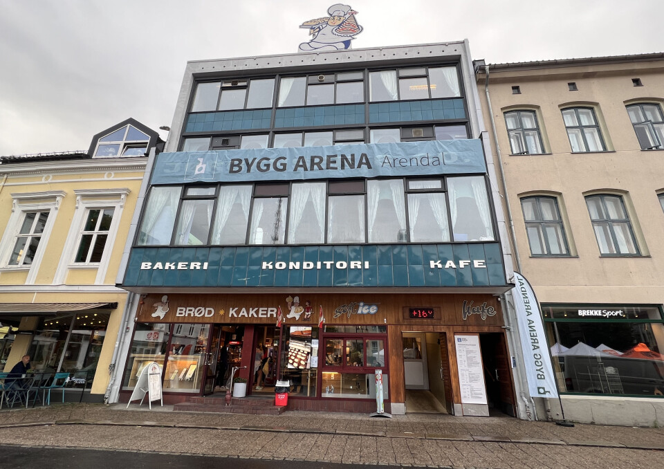 Bygg Arena Arendal holder til i lokalene til Baker Jørgensen på Torget i Arendal.