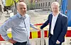 Finansminister Trygve Slagsvold Vedum og samferdselsminister Jon-Ivar Nygård gir 1,2 milliarder kroner ekstra til drift og vedlikehold i revidert nasjonalbudsjett.