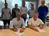 Øverst fra venstre: Andreas Bjonge (Advansia), Helge Midtun (Advansia), Terje Aasen (Glitre Energi), Bjørn Fredriksen (Isachsen Anlegg), Jan Granlund (Isachsen Anlegg ). Nederst fra venstre: John Vincent Haugen (Drammen Fjernvarme AS) og Roger Kjenås ( Isachsen Anlegg). Foto: Isachsen Anlegg