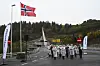 , Byåsen musikkorps spiller. Foto: Ole Kristian Åset, Statens vegvesen