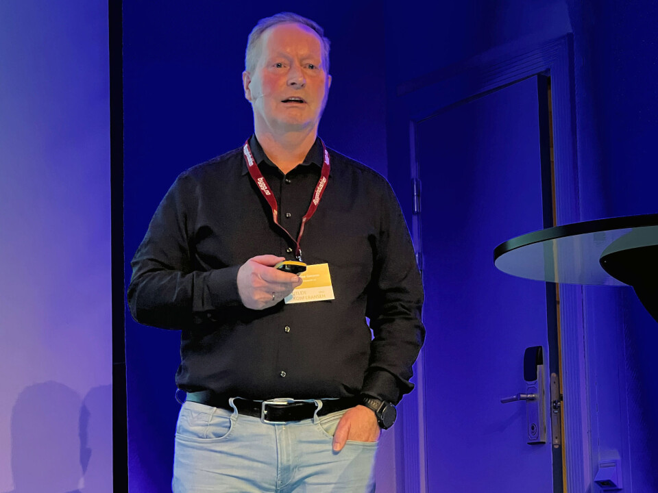 – Volumet er noe opp i 2021, men i forhold til prisveksten så har vi nok en tilnærmet nullvekst i bransjen, sier Odd Arne Gansmo. – Volumet er noe opp i 2021, men i forhold til prisveksten så har vi nok en tilnærmet nullvekst i bransjen, sier Odd Arne Gansmo.