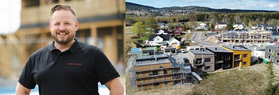 På Holaker har Skalahus-forhandler Byggmester Frank Aasheim AS bygget eneboliger og leiligheter med høy standard.) Klikk for større versjon På Holaker har Skalahus-forhandler Byggmester Frank Aasheim AS bygget eneboliger og leiligheter med høy standard.)