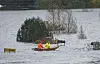 Slik så det ut på Sørlandet høsten 2017. Mange kommuner mangler ressurser til å forebygge konsekvensene av ekstremvær og klimaendringer, viser en Cicero-undersøkelse fra 2020. Arkivfoto: Tor Erik Schrøder / NTB
