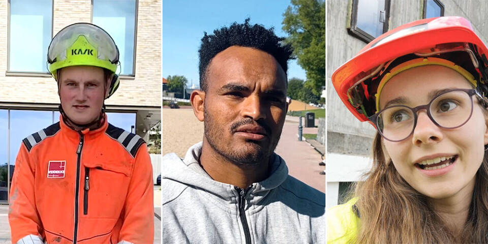 ROLLEMODELLER: Tømrer Jon Vidar Hansen i Veidekke, betonglærling Mana Mesfen i BRG og prosjektingeniør Martine Gundersen i Betonmast Østfold er tre av flere rollemodeller som forteller om sine yrkesvalg på Arendalsuka. ROLLEMODELLER: Tømrer Jon Vidar Hansen i Veidekke, betonglærling Mana Mesfen i BRG og prosjektingeniør Martine Gundersen i Betonmast Østfold er tre av flere rollemodeller som forteller om sine yrkesvalg på Arendalsuka.