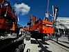 Conexpo i Las Vegas blir første anledninge til å se anleggsmaskiner med det nye Develon-merket. Bildet er fra Bauma 2022.