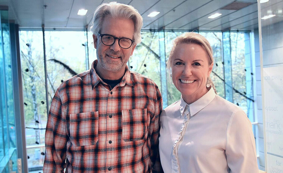 Jon Sandnes og Liv Kari Skudal Hansteen.