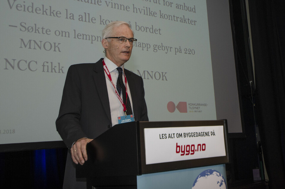 Konkurransedirektør Lars Sørgard.